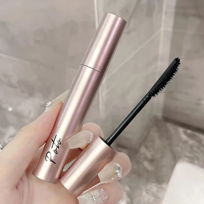 POTO Little Sun Mascara Long-lasting Curling Volumizing Lengthening Waterproof Sweat-proof Mascara Wholesale