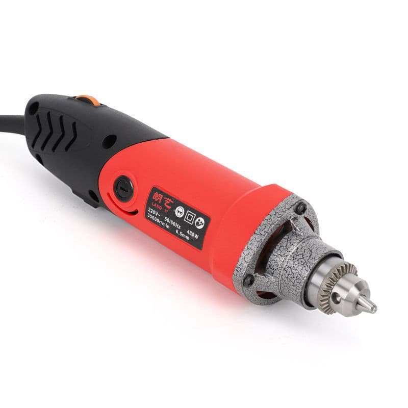 Mini Electric Grinder Handheld Portable Jade Carving Tool for Drilling Polishing Cutting Home Use Small Electric Drill