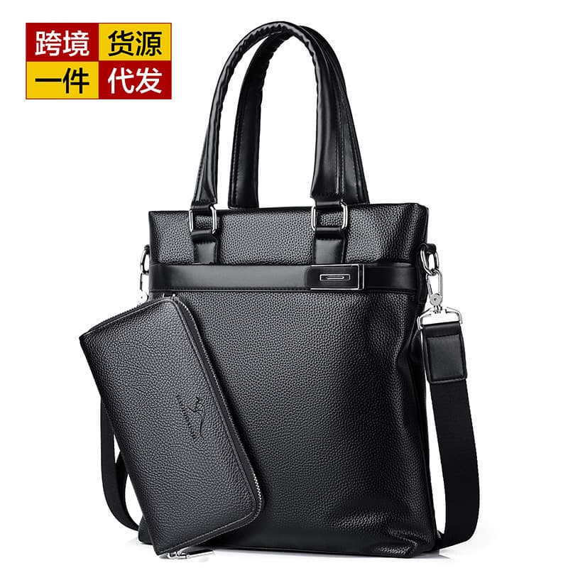 Kati Kangaroo New Men's Briefcase, Men's Handbag, Business Bag, Briefcase 2002, Cross-border Supply