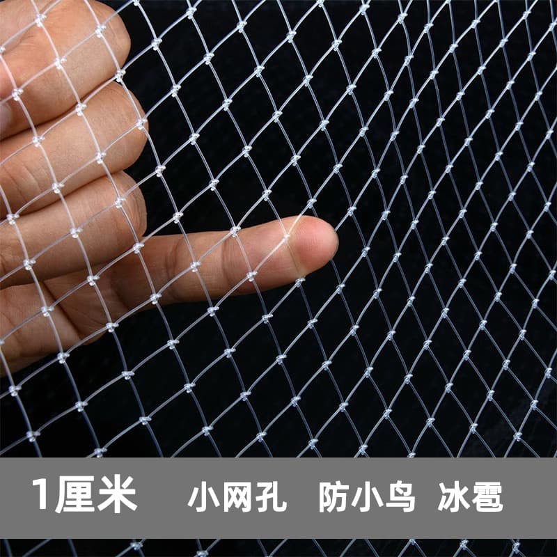 Reinforced 1 cm Small Mesh Special Small Bird Net Hail Prevention Wire Net Vegetable Garden Balcony Orchard Bird Prevention