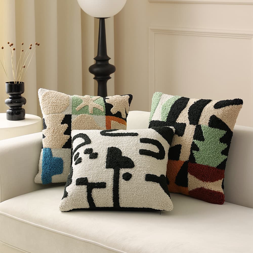 Luxury High Density Velvet Pillowcase For Living Room Sofa Cushion Office Meetings Bedside Pillow Home Use Light Luxury