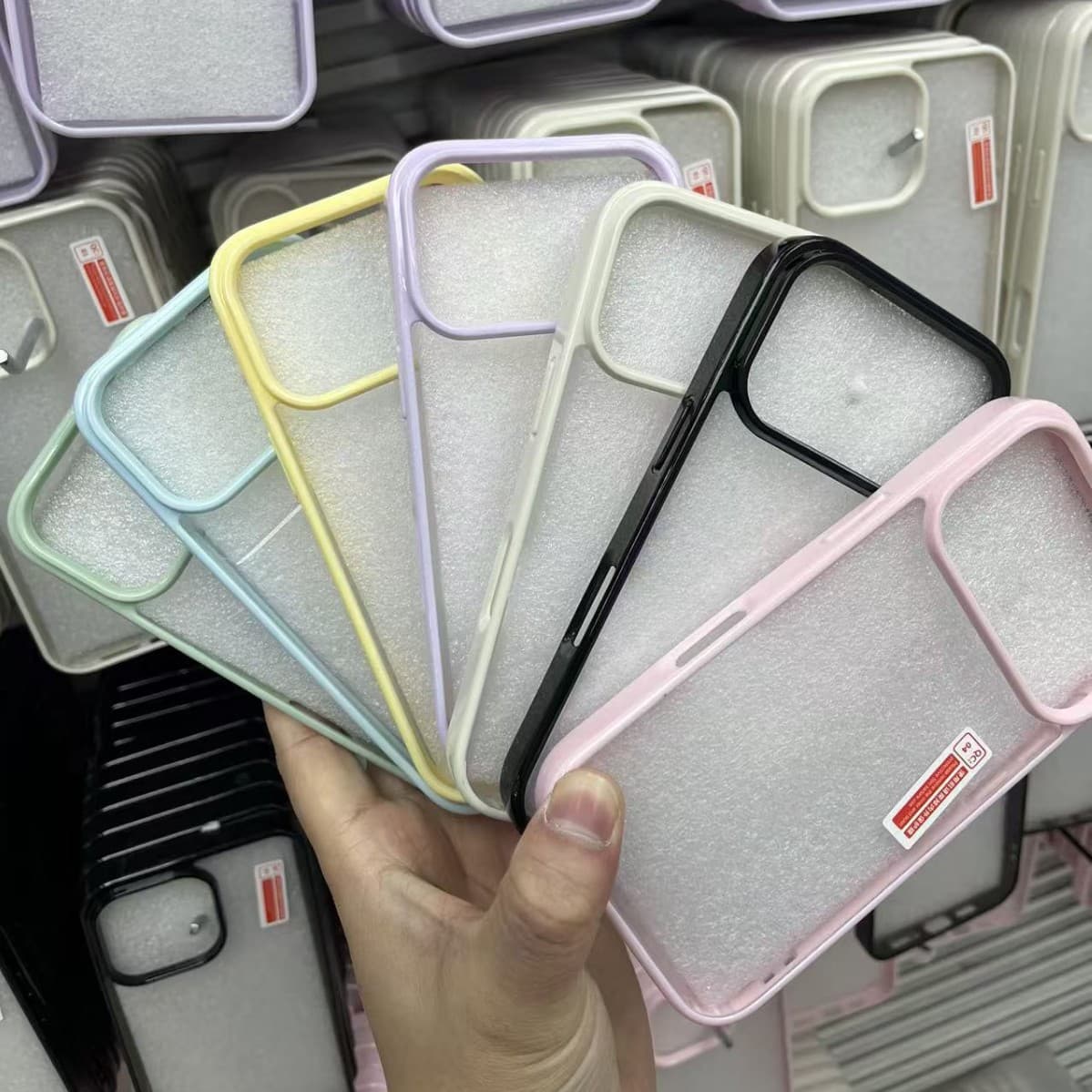 Hot-Selling Export Acrylic Phone Case for Apple 17 Pro Max Wholesale iPhone 17 Air Minimalist DIY Hard Case