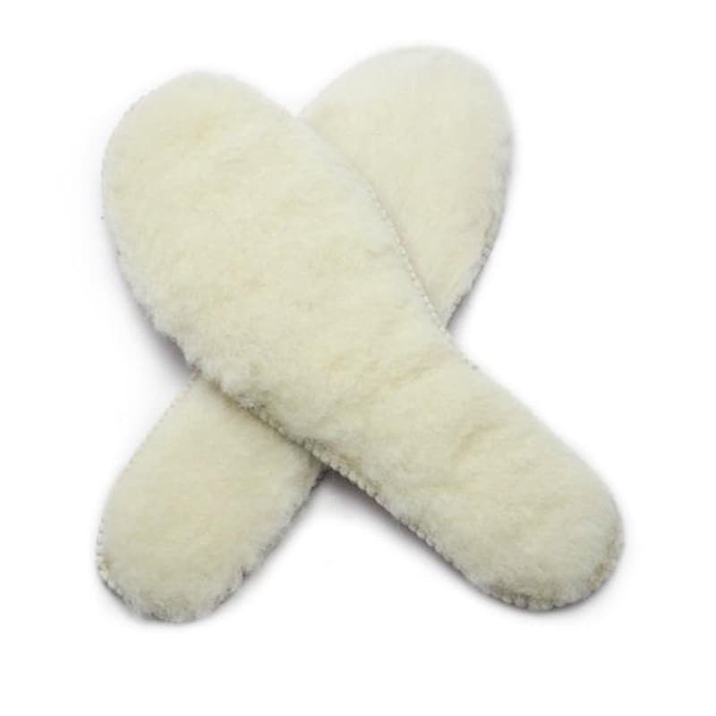 Wool insole, fur integrated cotton insole, winter warmth, wholesale men's and women's shoe accessories, sheepskin insole