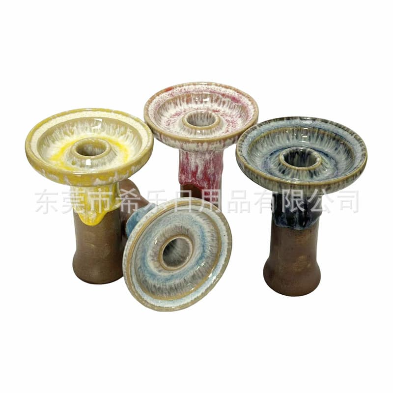 Hookah Accessories High-Temperature Glaze Process Bowl Bar Hookah Accessories Hookah Bowl