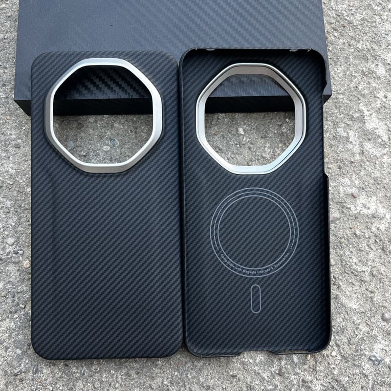 Huawei mate80promax Kevlar mobile phone case carbon fiber ultra-thin anti-fall magnetic protection hard case 80RS