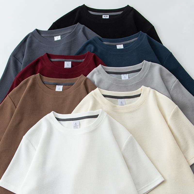 Loose-Fitting Short-Sleeved T-Shirt for Teenagers, Students, Older Children, Boys, Summer Round-Neck Undershirt, Trendy Brand T-Shirt