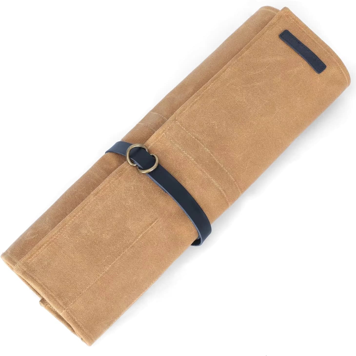 Durable Pocket Canvas Chef Knife Roll Bag Tool Pouch for Work