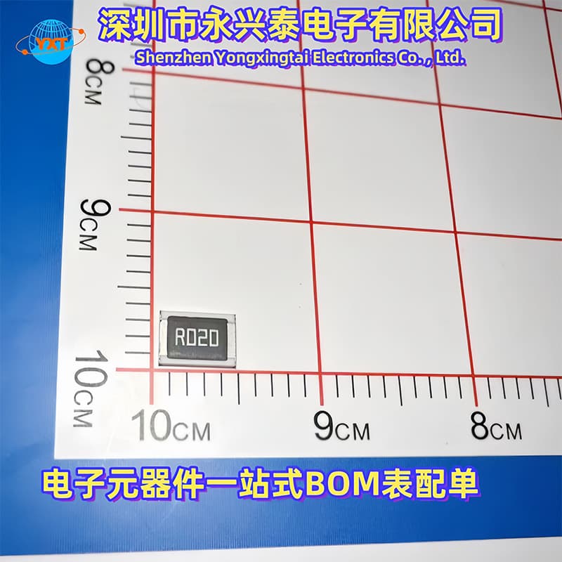 Resistor 1812 0.02R 1% Tolerance SMD Resistor 20mΩ Marking R020 Capacitor Resistor Kit