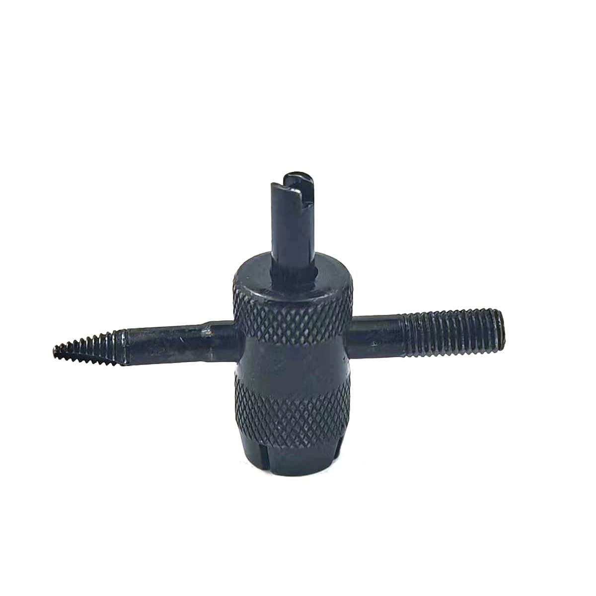 4-in-1 Hardware Tool, Car Tire Valve Repair Tool, Valve Core Screwdriver, Wrench