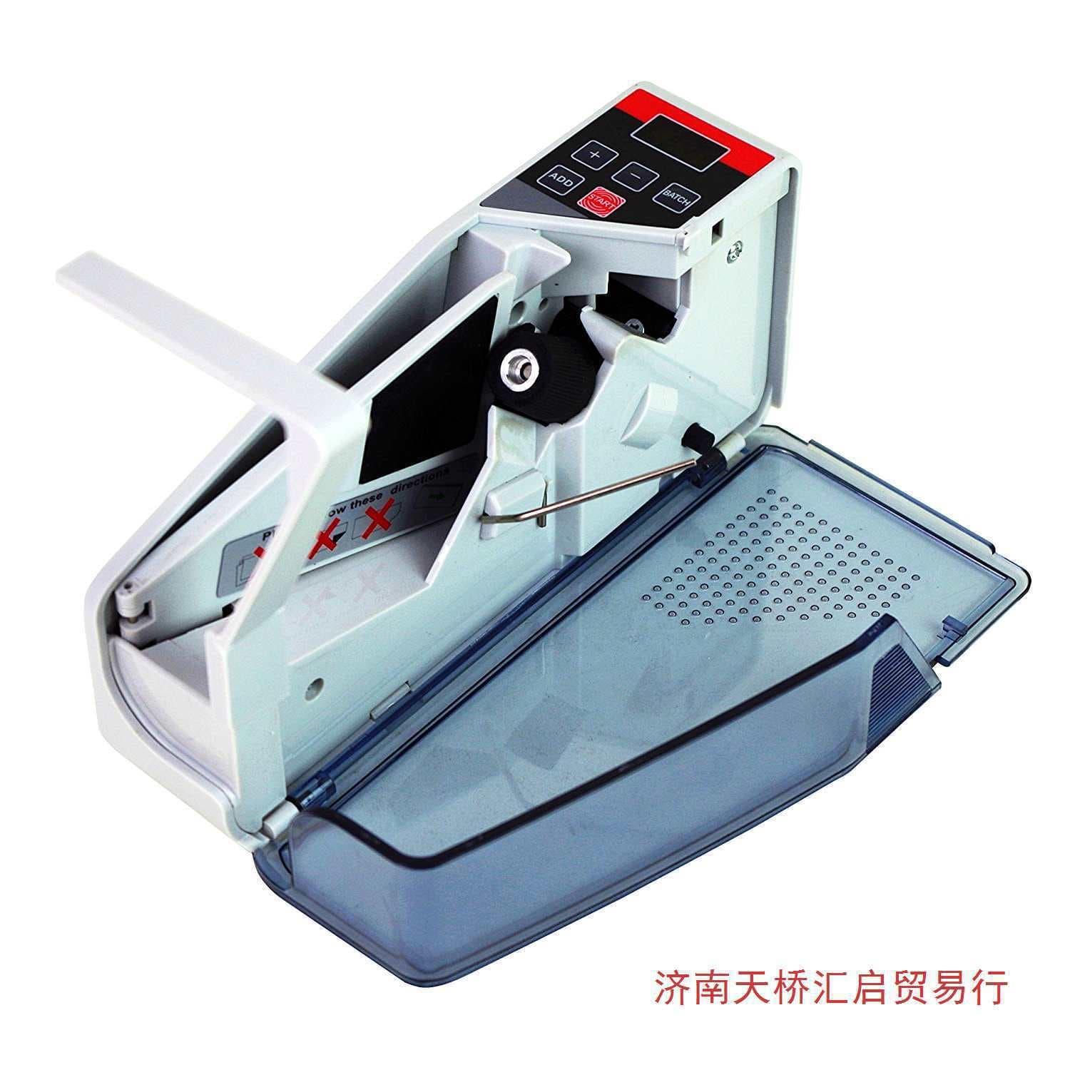 V-Bill USD Battery 40 Small Portable Handheld Multi-Country Foreign Currency Banknote Mini Counting Machine Plug-in