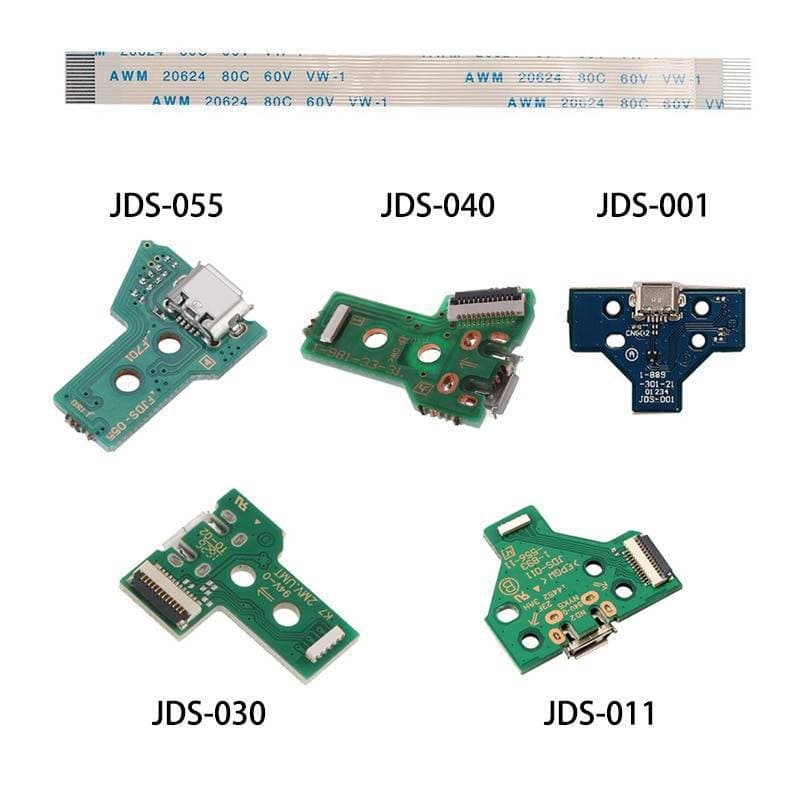 PS4 Controller Breathing Light Charging Board PS4 Controller Charging Port PS4 Controller Charging Connector