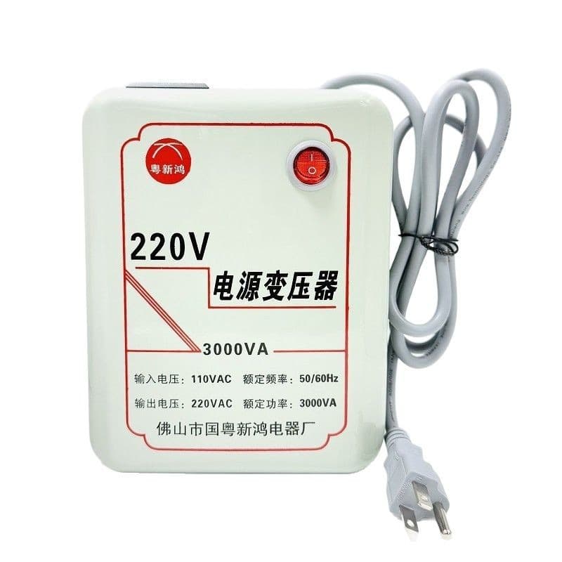 Transformer 110V to 220V 3000W Voltage Converter US Japan Power Transformer