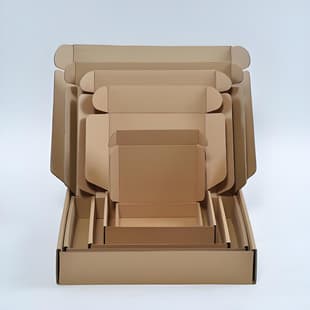 Super Hard Extra Hard Small Square Box Stock Express Box Packaging Box Design Free Shipping Aircraft Box Cardboard Box