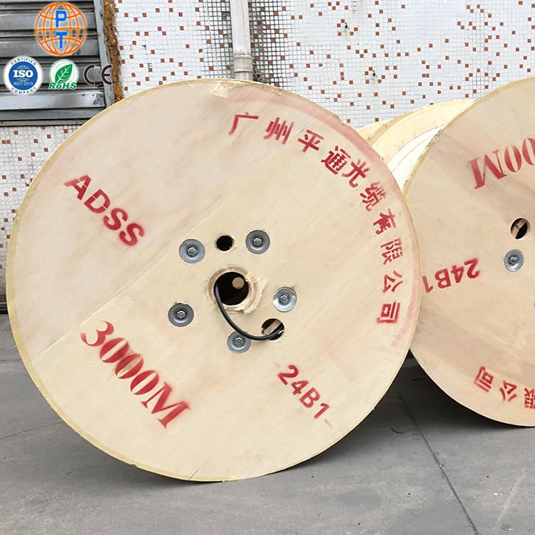 ADSS Optical Cable Manufacturer 8-Core Power Aerial Optical Cable 24-Core ADSS Optical Cable Price 12-Core 48-Core Fiber Optic Cable