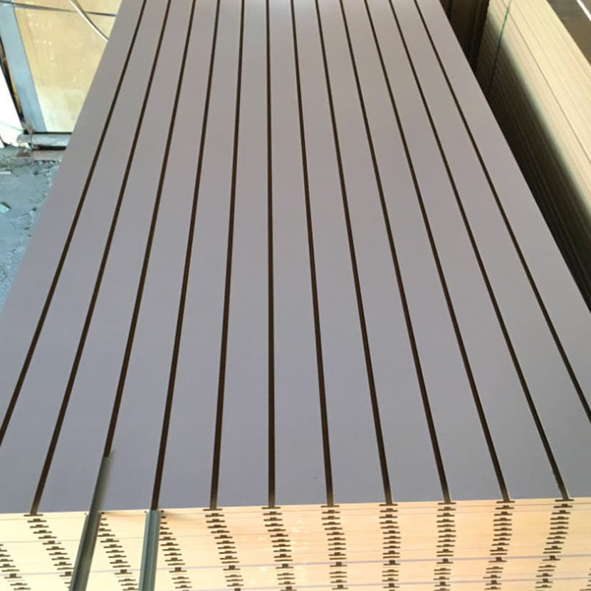 Factory direct sales of various patterned MDF grooved boards, groove types, T-slots, dovetail slots, woodworking boards