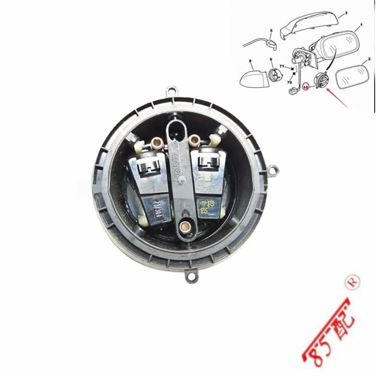 Rearview Mirror Base Motor 660238 For Peugeot 206 207 306 307 308 405 508 407