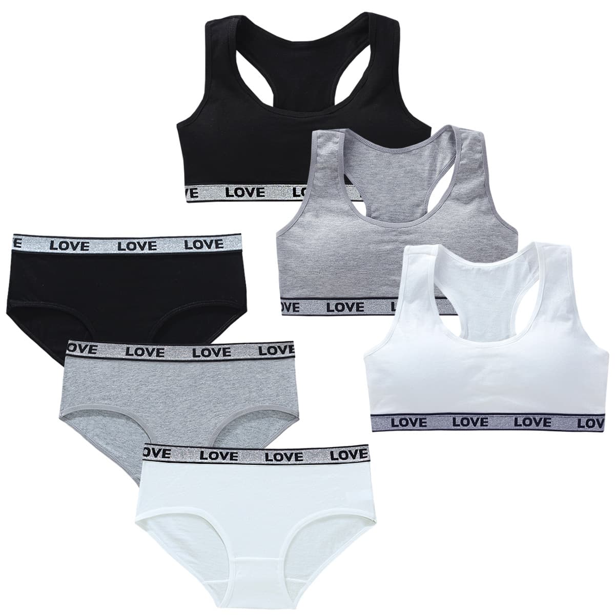 Children's Vest Underwear Camisole Set 9 Cross-border 10-12 Year Old Middle and Large Children's Set Development Period 14 Bandeau Chest Student Strapless Chest