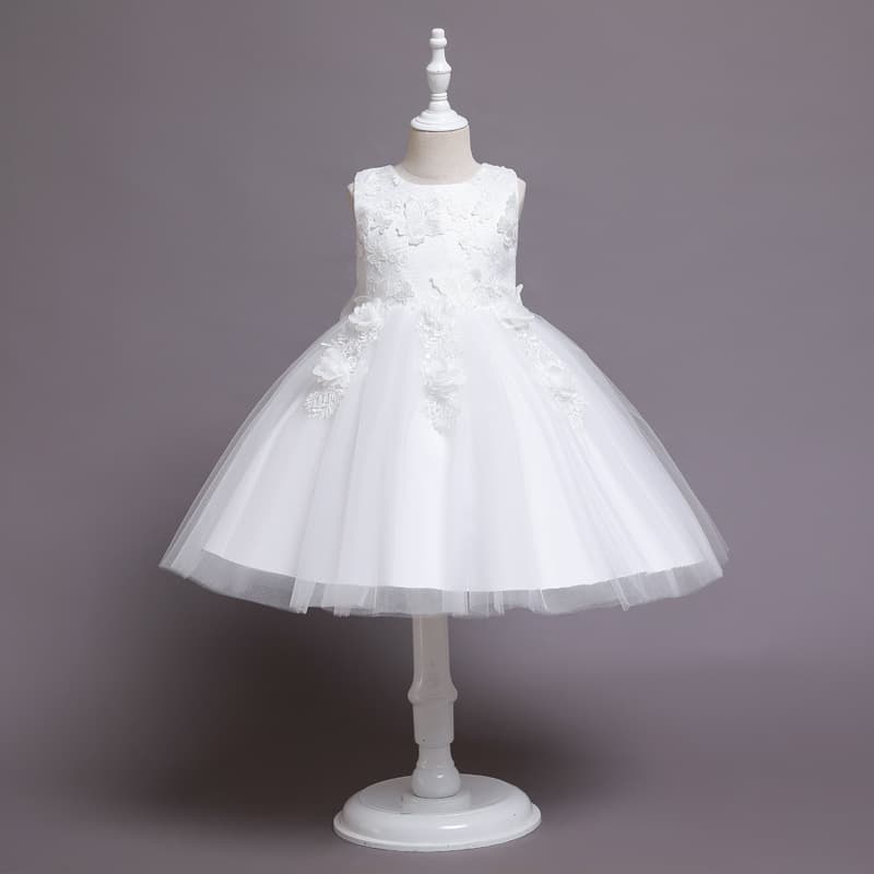 Cross-Border New Girls Dress Princess Dress Children's Evening Dress Puffy Skirt Children's Dress