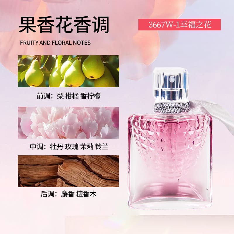 Women's cross-border best-selling perfume long-lasting fragrance light fragrance girl fragrance foreign trade beautiful life perfume women 30ml