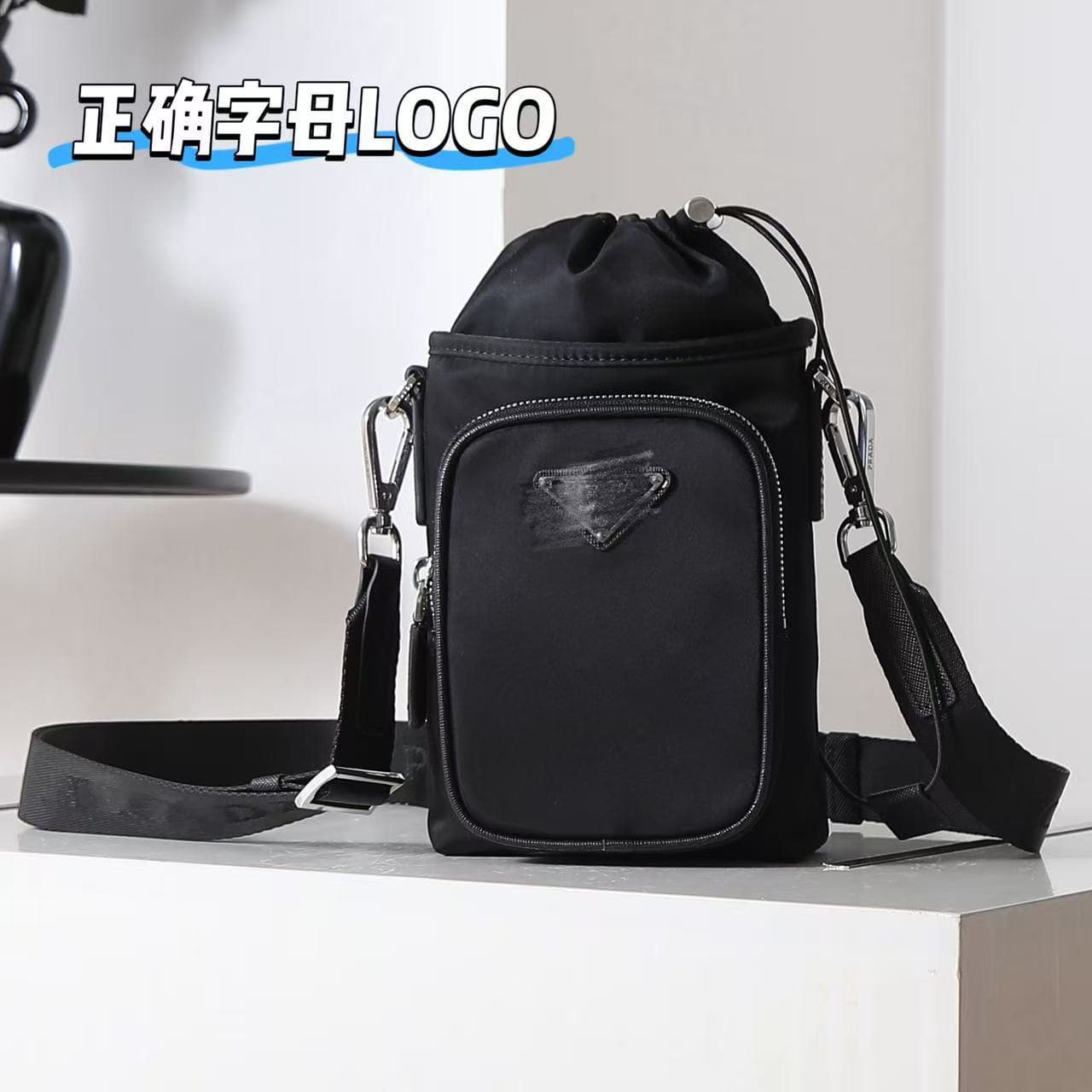 26 New Style Bag P Brand Nylon Fabric Women's Bag Mini Phone Bag Versatile Casual Single Shoulder Crossbody Bag Handheld