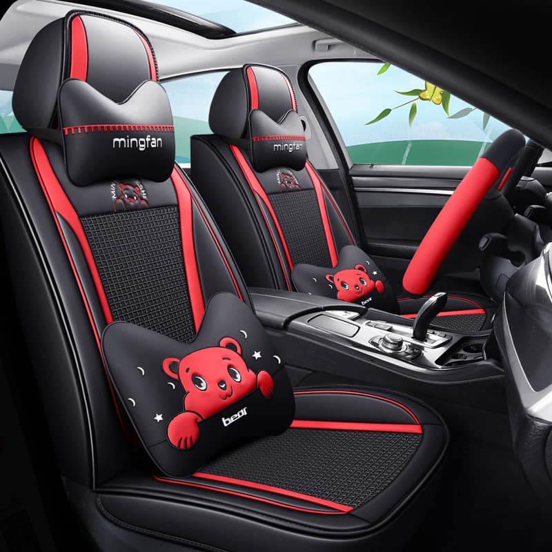 Honda CRV/XRV Car Seat Covers Special Fit for Binzhi Full Enclosure Four-Season Universal Ice Silk Summer Seat Covers