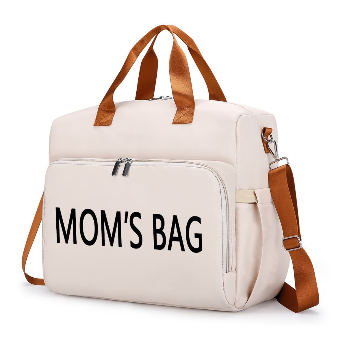 New Cross-Border Mom Bag Premium Large Capacity Maternity Bag Crossbody Travel Bag Insulated Baby Diaper Backpack