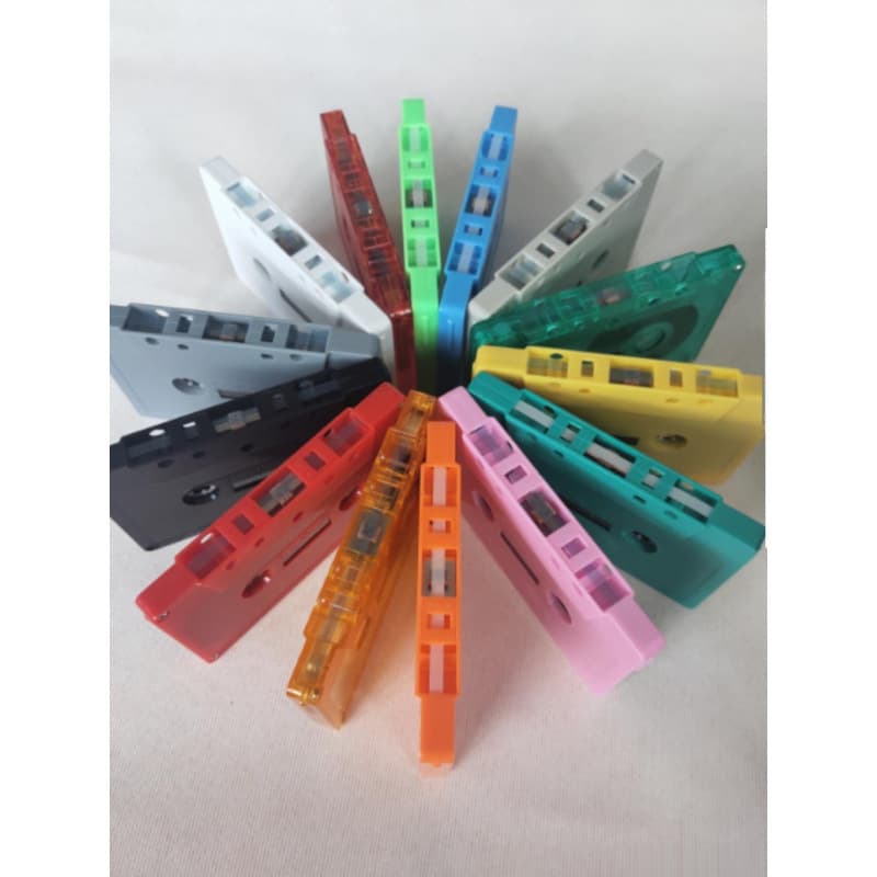 Colored magnetic tapes, decorative magnetic tapes, blank magnetic tapes without inner core or outer case