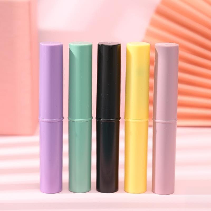 Cross-Border New Portable 5-Piece Makeup Brush Set, Eyeshadow Brush Set, Soft-Bristled Makeup Brushes in a Round Tube