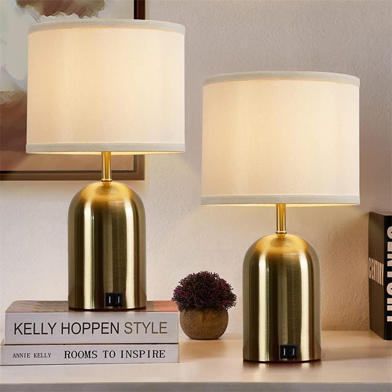 Post-modern minimalist bedside lamps Nordic creative living room study Hotel room Amazon new bedroom lamp