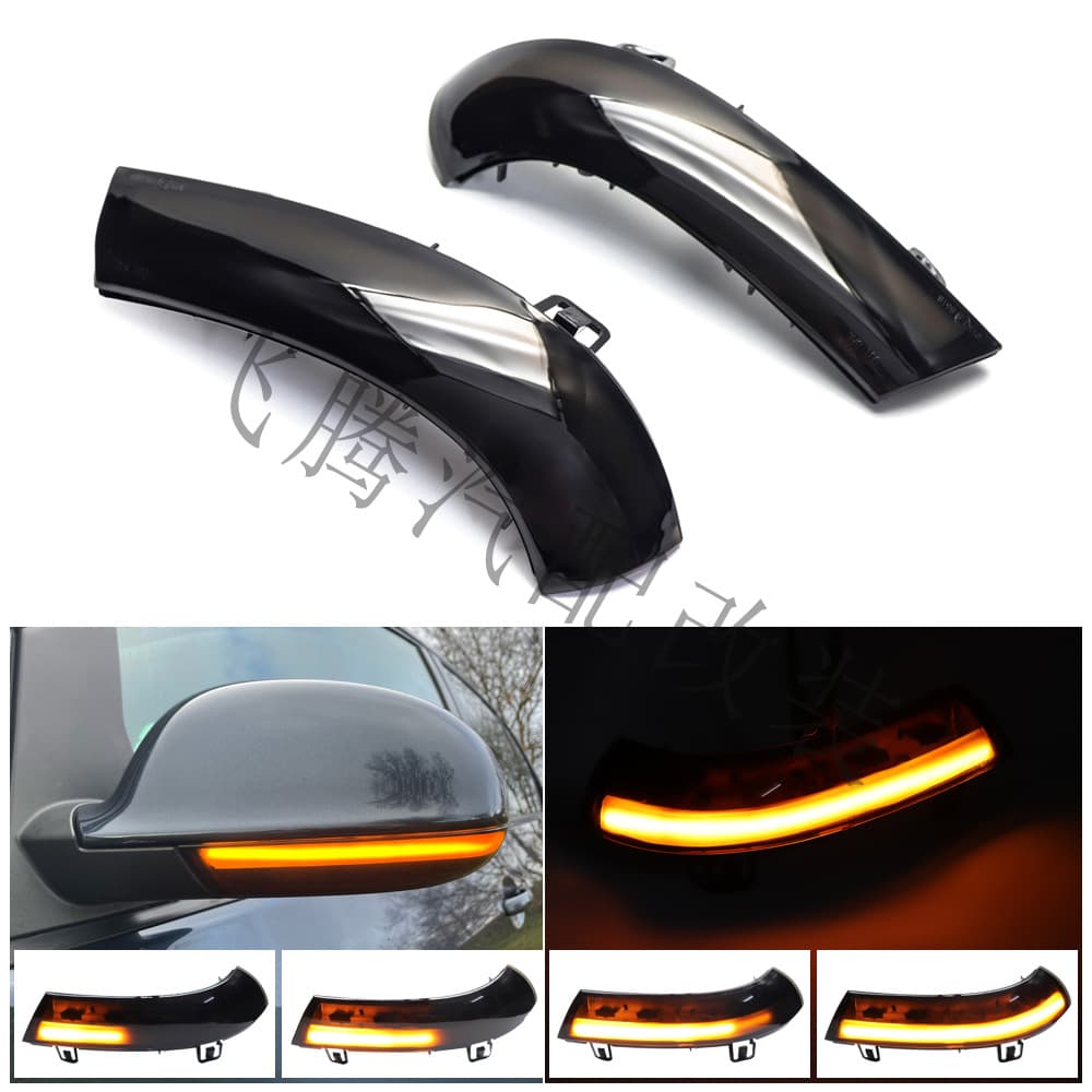 Dynamic LED Rearview Mirror Turn Signal Light For Volkswagen Golf 5 GTI V MK5 Jetta Passat Durable Automotive Accessories
