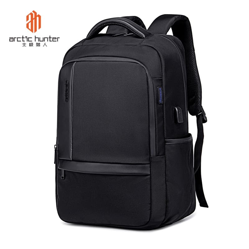 New Men's Business Laptop Backpack with USB Port, Waterproof Travel Backpack