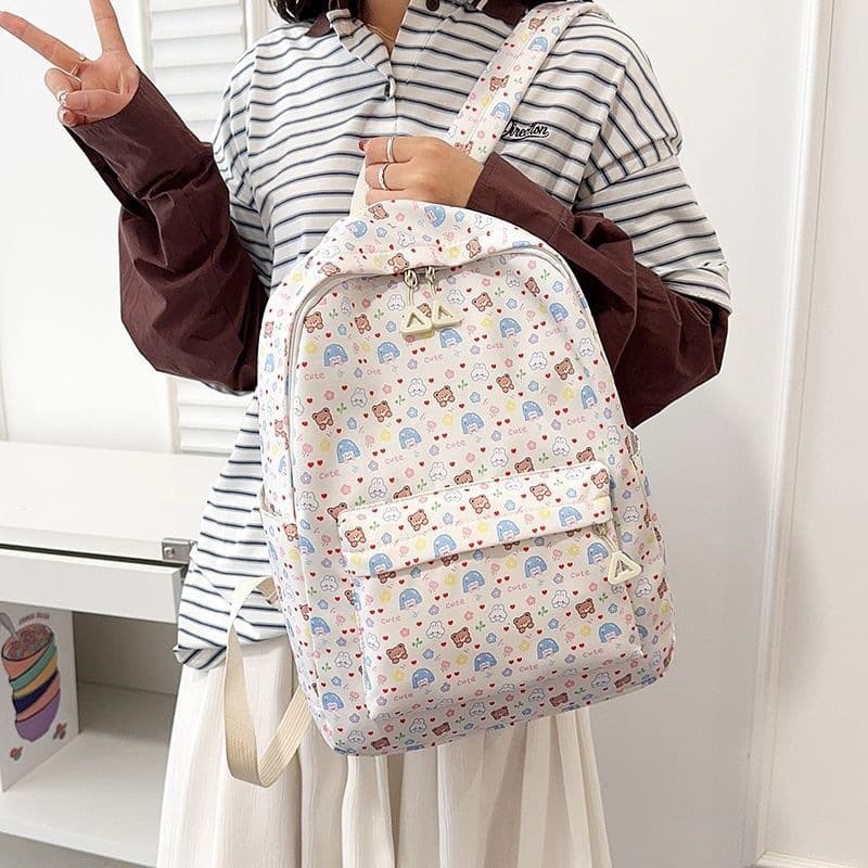 2026 Puppy Star Backpack Junior High School Student Small Capacity High-Looking Backpack Lightweight Girl Hundred P9