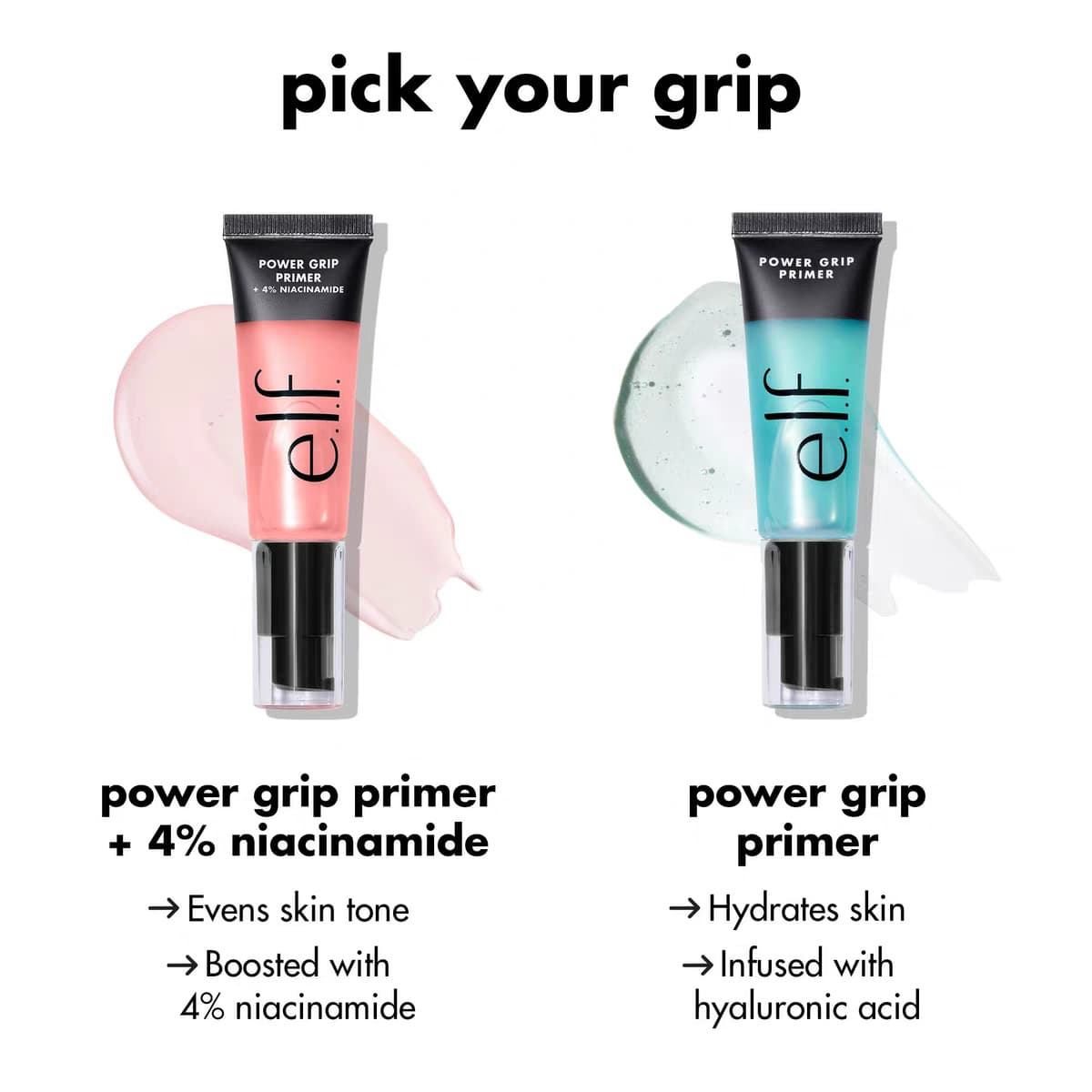 Cross-border elf power grip pre-makeup gel primer skin tone hydrating and moisturizing base isolation lotion