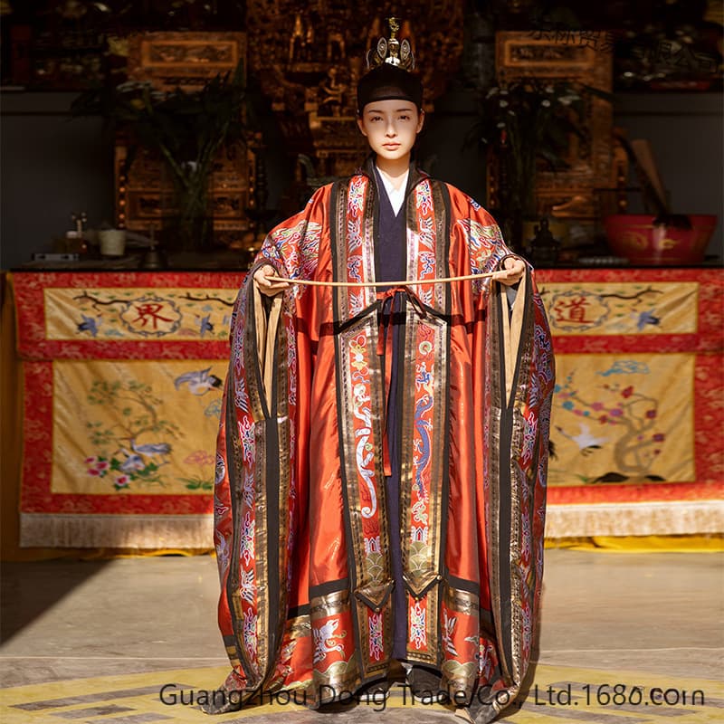 Jiangyi Qinghe Taoist High Priest Robe, Taoist Priest Clothing, Ban Yi, Xiaotai Yi, Jing Yi, Dao Pao