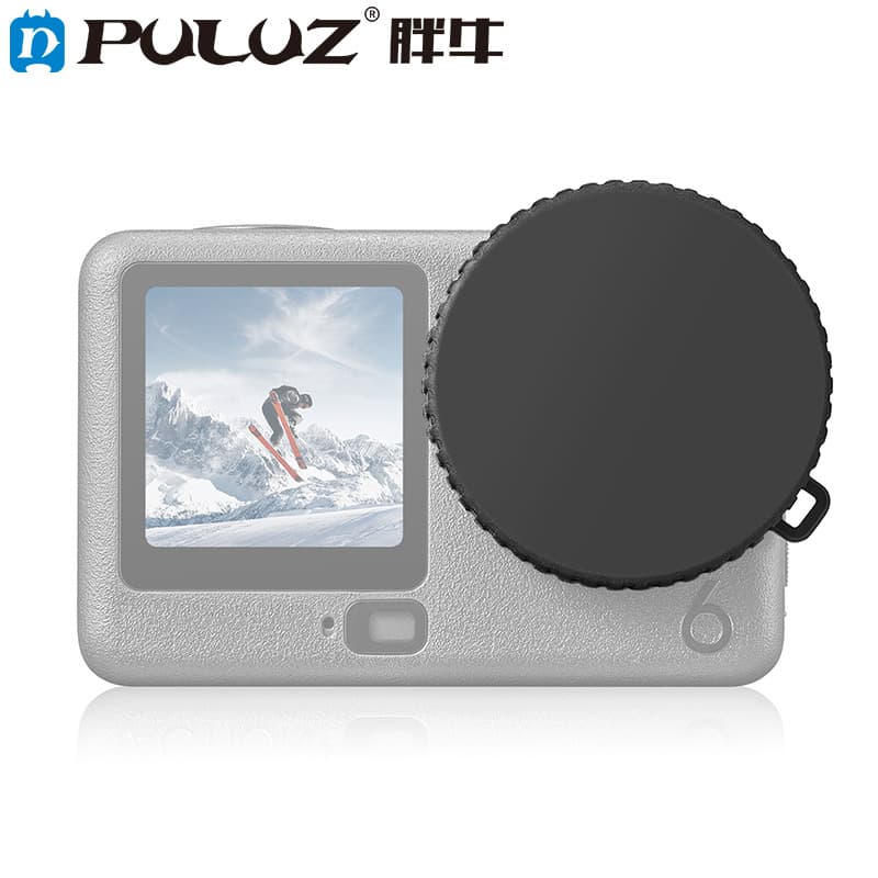 PULUZ fat cow suitable for DJI Osmo Action 6 lens silicone protective cover sports camera accessories