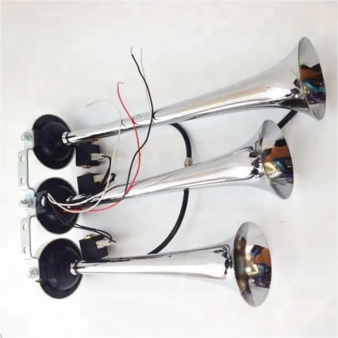 Three-tube Baby Shark Super Loud Music Truck Air Horn Electric Horn Shark Baby Horn