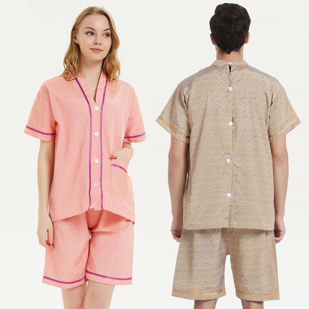 Moxibustion Vest, Back Button Spa Vest, Cupping Therapy Bathrobe, Unisex Massage Back Opening Vest, Physiotherapy Vest