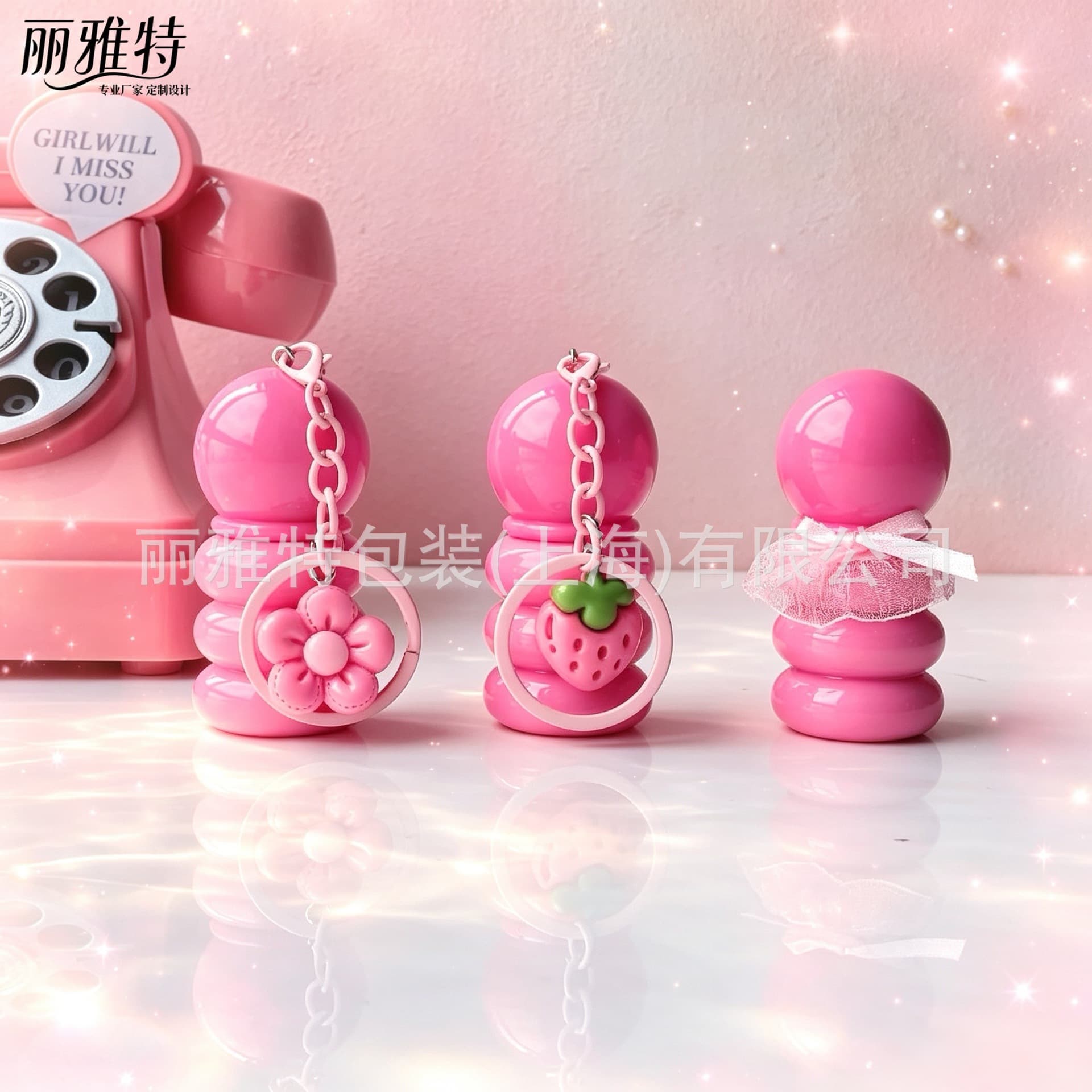 Stock Rose Red Irregular Lip Gloss Tube Packaging Thick Wall Empty Tube Concealer Liquid Tube Lip Mud Lip Gloss Tube Empty Shell