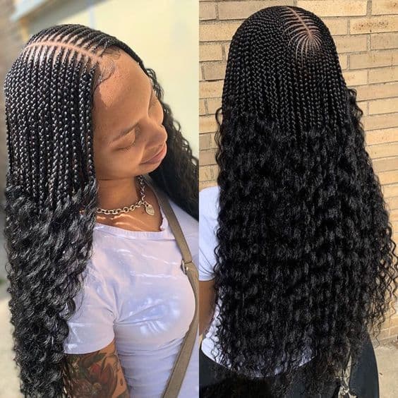 Human Hair Handles Deep Wave Natural Color Traceless Hair Tresses Cross-border Wig Bulk Human Hair