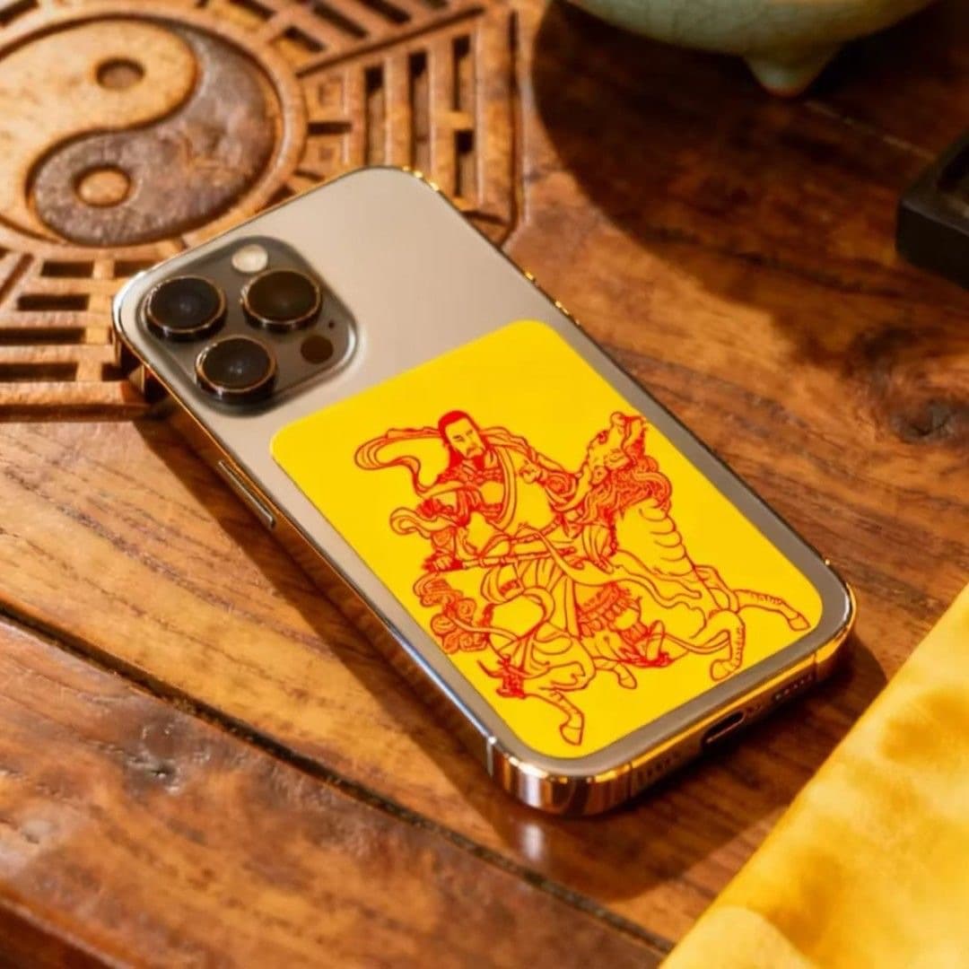 Chinese Zodiac Guardian Deity Phone Stickers Auspicious Zodiac Creative Stickers Dropshipping Factory Direct Sales