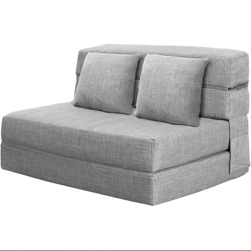 Multi-functional folding recliner sofa bed, versatile for sitting and lying, lazy sofa.