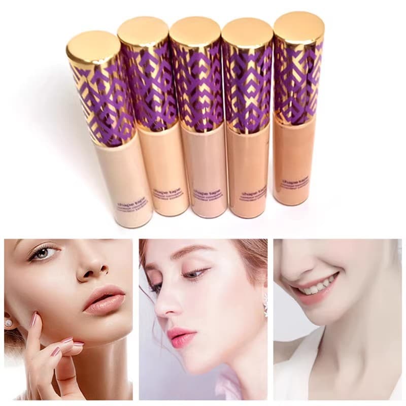 Cross-border Shape Tape Concealer for Covering Spots, Acne Marks, and Imperfections - Light and Medium Fair, 5 Shades