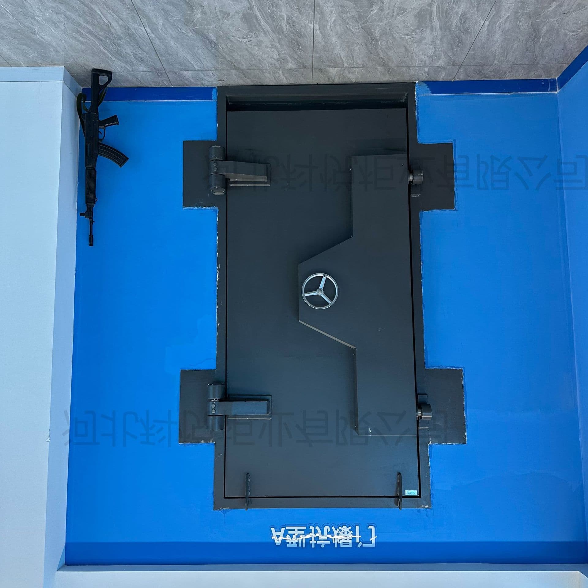 Steel explosion-proof door Fire-proof and flame-retardant refinery ammunition depot anti-static explosion-proof door supports customization according to drawings
