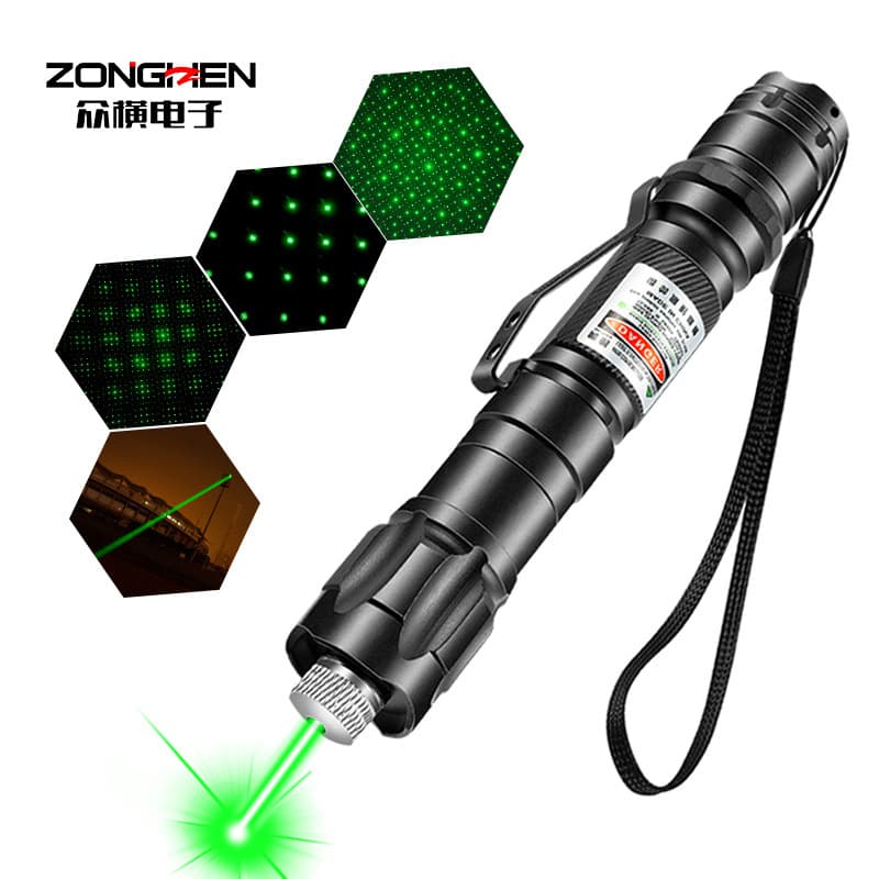 High Power 009 Rechargeable Laser Long Range Infrared Green Light Pointer Flashlight Long Distance Laser