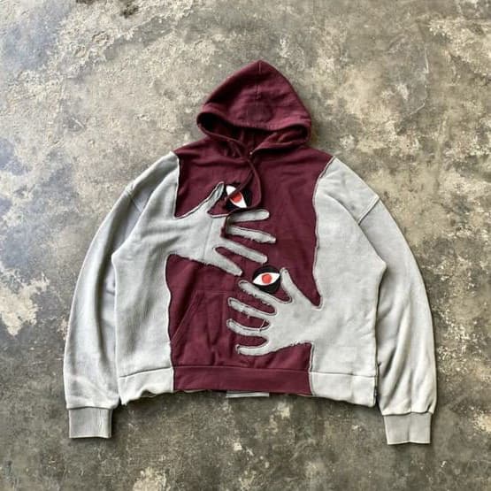 American Y2K Street Style Dark Vintage Ins 3D Print Unisex Loose Hoodie