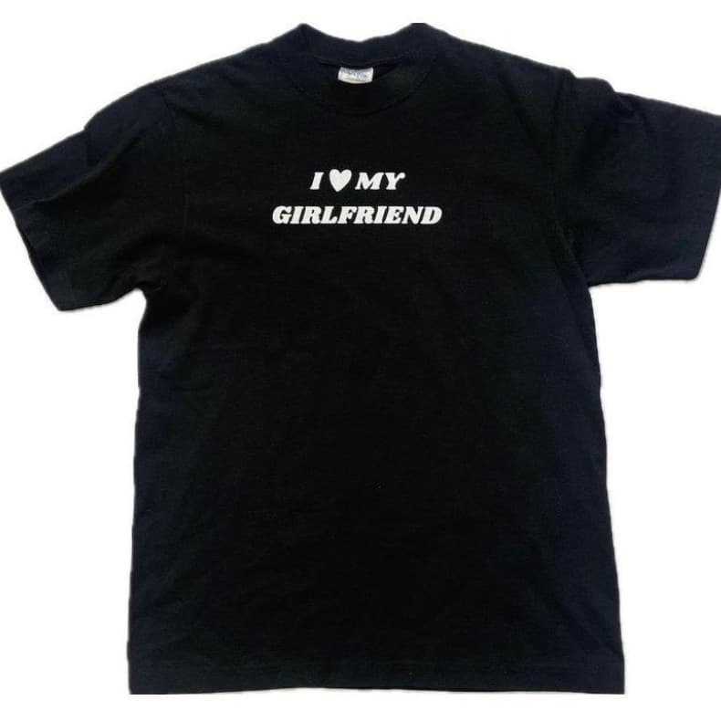 I love my girlfriend t-shirt, Gift For Him, Gift For Her,