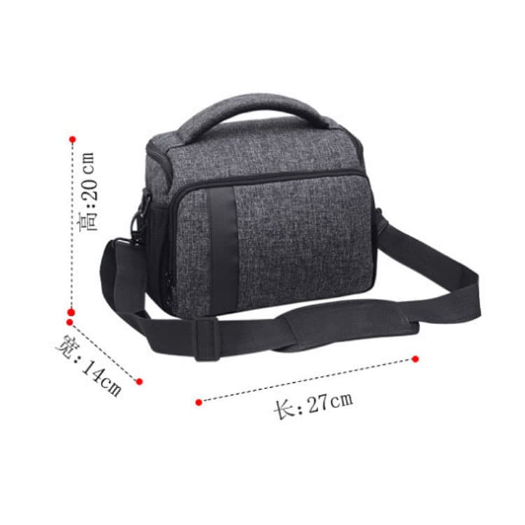 Cross-Border Neutral DSLR Single Shoulder Camera Bag Waterproof Shockproof Mirrorless Digital Camera Bag In Stock With Liner