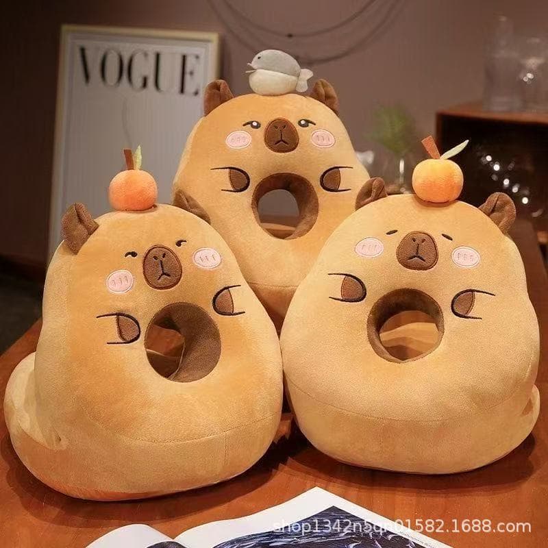 Pibala capybara sleeping pillow office lunch break artifact pillow primary school students sleeping children's office artifact