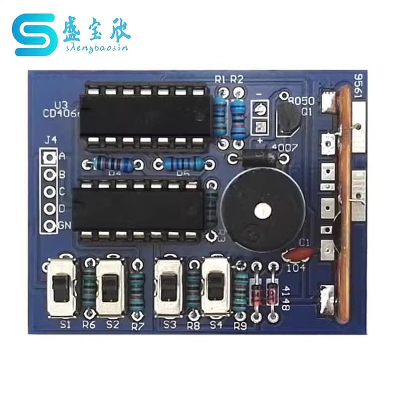 Sixteen Music Box DIY Kit Electronic Soldering Product Fun Assembly of Loose Components Circuit Board TJ-56-129