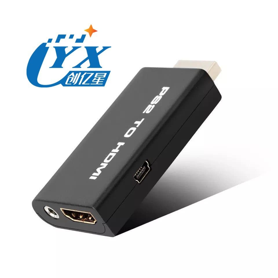 Factory direct sale PS2 TO HDMI, PS2 to HDMI, game to HDMI, with audio and video converter 1080P